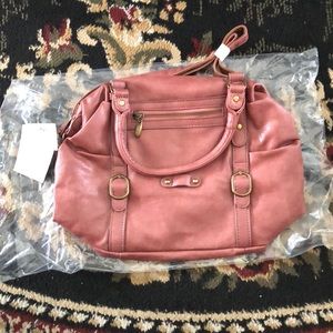 MARKED DOWN NEW: Pink mini crossbody Handbag/ tote